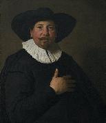 BACKER, Jacob Adriaensz. Portrait of a Man oil painting artist